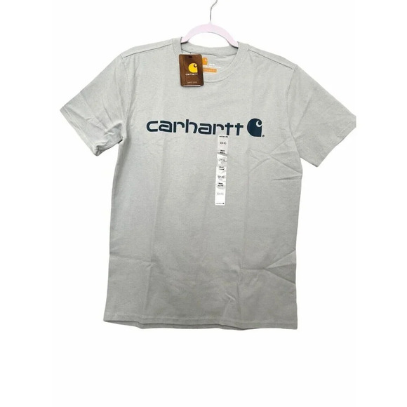 NEW Carhartt Original Fit Workwear Logo T-Shirt Size S 4-6 NWT - Picture 2 of 6